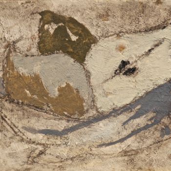 Peinture intitulée "Nature morte aux po…" par Dominique Bertrand, Œuvre d'art originale, Huile