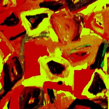 제목이 "Stone-wall (Size 40…"인 미술작품 Peter Jalesh로, 원작, 아크릴