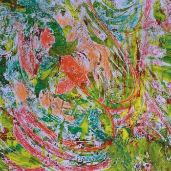 Painting titled "la nature est belle" by Francisco  Duart Mendes, Original Artwork, Acrylic