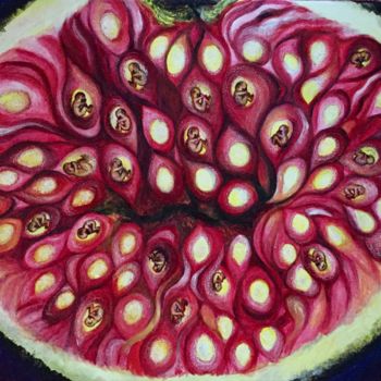 Peinture intitulée "Life everywhere" par Lina Haas, Œuvre d'art originale, Acrylique