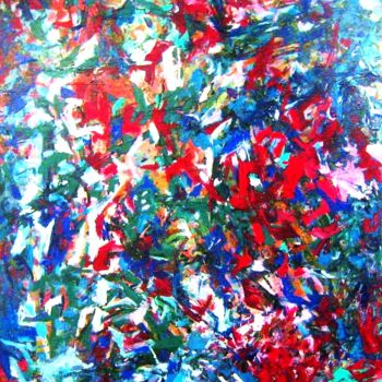 「Season Summer II」というタイトルの絵画 Peter Jaleshによって, オリジナルのアートワーク, アクリル