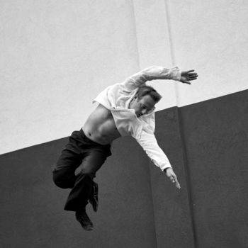 Φωτογραφία με τίτλο "The fall" από Pierre Duquoc, Αυθεντικά έργα τέχνης, Ψηφιακή φωτογραφία