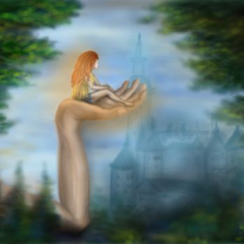Arts numériques intitulée "Dream" par Lina Haas, Œuvre d'art originale