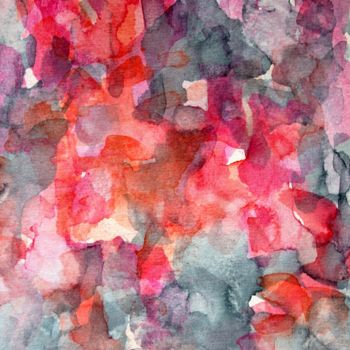 Pittura intitolato "Pink light III.jpg" da Ingela Wallgren Lindgren, Opera d'arte originale, Acquarello