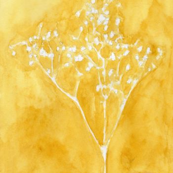 Painting titled "Floral from Sheely'…" by Janel Bragg, Original Artwork, Watercolor