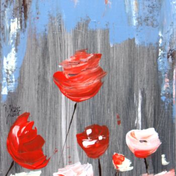 绘画 标题为“remembrance poppy” 由Brigitte Kölli, 原创艺术品, 丙烯