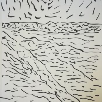 图画 标题为“drawings-after-stop…” 由Pertti Matikainen, 原创艺术品, 标记