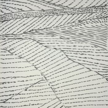 Σχέδιο με τίτλο "a4-180715-fields.jpg" από Pertti Matikainen, Αυθεντικά έργα τέχνης, Μαρκαδόρος