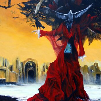 Painting titled "untitled" by Łukasz Kasperczyk, Original Artwork, Oil
