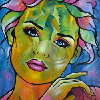 Peinture intitulée "opera" par Jeannette Guichard-Bunel, Œuvre d'art originale, Huile
