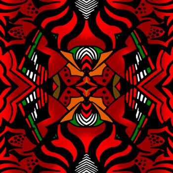 Digital Arts titled "Celestial Royale" by China Alicia Rivera, Original Artwork, Digital Painting