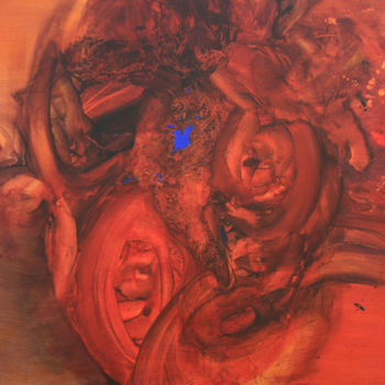 Schilderij getiteld "Healer" door Pribi, Origineel Kunstwerk, Acryl
