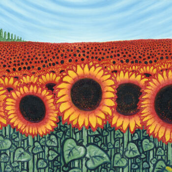 Painting titled "Kuban" by Allians, Original Artwork, Oil