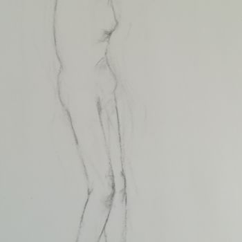 Femme implorante debout