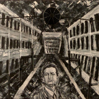 Painting titled "EUR ROMA - Le total…" by Xp, Original Artwork, Acrylic