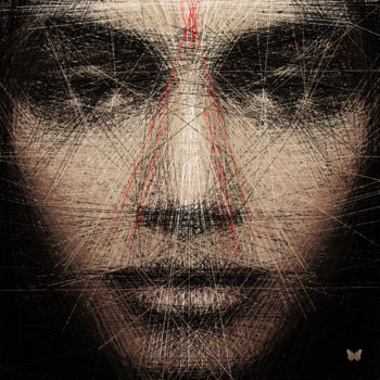 제목이 "Ethnic Out Of Lines…"인 디지털 아트 Frédéric Durieu & Nathalie Erin로, 원작, 2D 디지털 작업