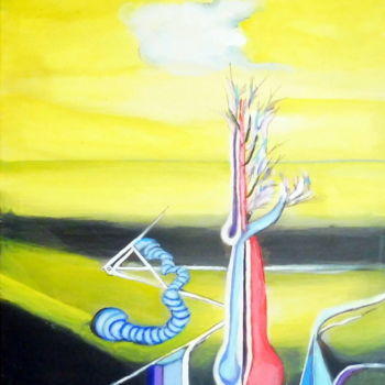 Peinture intitulée "Crepusculo" par Juan Luis Gandulfo, Œuvre d'art originale, Acrylique