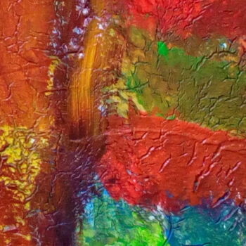 Peinture intitulée "ARCS EN CIEL" par Cathy Renard (CY), Œuvre d'art originale, Acrylique