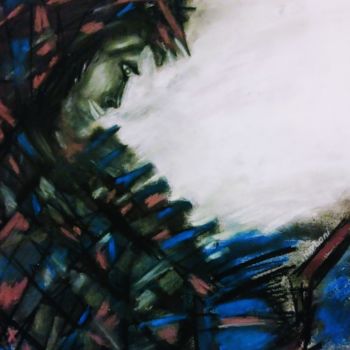 제목이 "Arni-by-Li-Narboni.…"인 그림 Li Narboni로, 원작, 숯