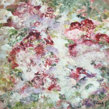 Peinture intitulée "My Own Secret Garden" par Elisa Cook Benbassat Bassat, Œuvre d'art originale, Huile