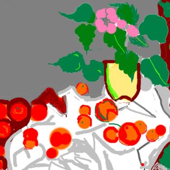 Digital Arts titled "still-life-22." by Anandswaroop Manchiraju, Original Artwork, Digital Painting