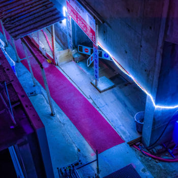 Photographie intitulée "Urban night #3" par Pierre Duquoc, Œuvre d'art originale, Photographie numérique