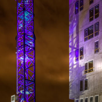 Photographie intitulée "Urban night #4" par Pierre Duquoc, Œuvre d'art originale, Photographie numérique