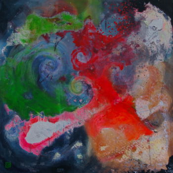 Peinture intitulée "Hyper nova - acryli…" par Daniele Sanchez Dsz, Œuvre d'art originale, Acrylique
