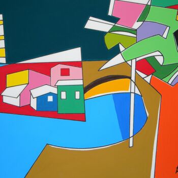 Painting titled "Odida obodo" by Gabriele Donelli, Original Artwork, Acrylic