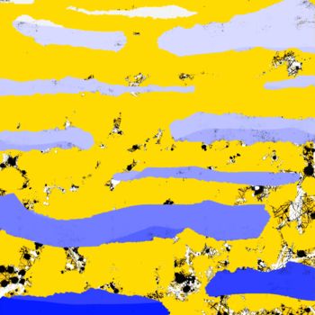 Digital Arts titled "Dans le Rêve des Nu…" by Cila, Original Artwork, Digital Painting