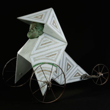 Sculpture intitulée "Don MIGUEL DE LA CO…" par Pierre Sidoine, Œuvre d'art originale, Métaux