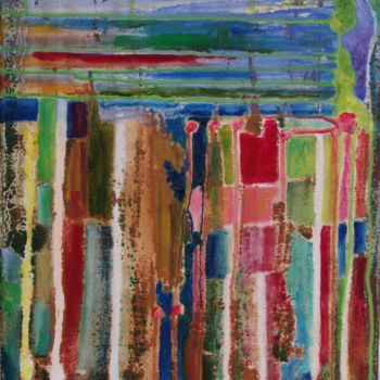 Peinture intitulée "k20d01" par Philip Moreau, Œuvre d'art originale, Acrylique