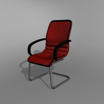 Σκίτσο με τίτλο "Chair for office wi…" από Aleksandar Milic Stankovic, Αυθεντικά έργα τέχνης