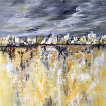 Peinture intitulée "Travelling to Golde…" par Elisa Cook Benbassat Bassat, Œuvre d'art originale, Huile