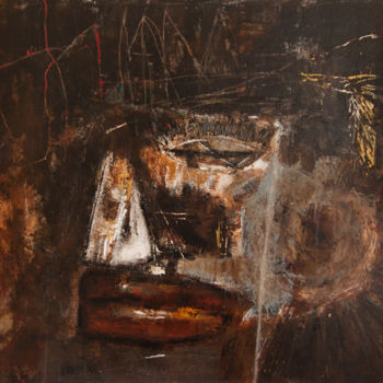 Peinture intitulée "Résurgence" par Véronique Attia, Œuvre d'art originale, Acrylique