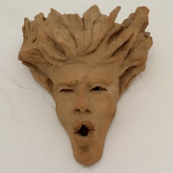 Sculpture intitulée "OH !" par Catherine Lesueur (C.Lesueur), Œuvre d'art originale, Céramique