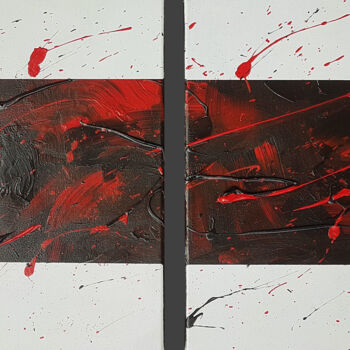 Painting titled "Ikari" by Chmidis, Original Artwork, Acrylic