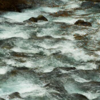Photography titled "Cours d'eau........…" by Philippe Berthier, Original Artwork, Digital Photography