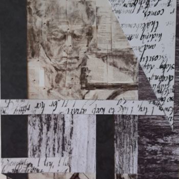 Collages intitulée "Sans Titre COL 4" par Brigitte Mathé (MBL), Œuvre d'art originale