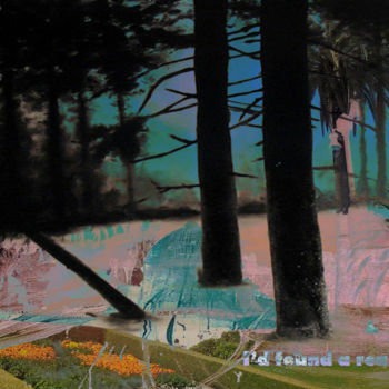 Printmaking titled "I’d found a really…" by Michel Tabanou, Original Artwork, Digital Print