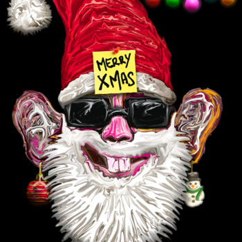 数字艺术 标题为“Xmas by Tommy” 由Eric Lapierre, 原创艺术品, 数字油画