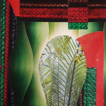 Collagen mit dem Titel "Sans Titre COL 6" von Brigitte Mathé (MBL), Original-Kunstwerk