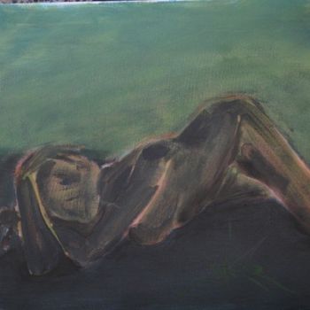 Painting titled "A MOMENT (126nfp)" by Richard Herr, Original Artwork
