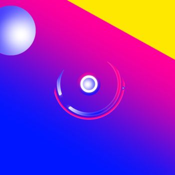 Digital Arts με τίτλο "Neonwerbung" από Keep Magic, Αυθεντικά έργα τέχνης, Ψηφιακή ζωγραφική