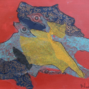 Pintura titulada "Frère" por Pilar Dominguez Rios, Obra de arte original, Acrílico