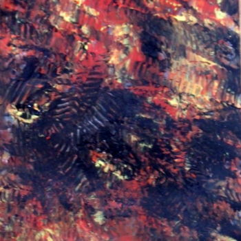 Peinture intitulée "acrylics-noirs-vibr…" par Marianne Charlotte Mylonas-Svikovsky (Marlo), Œuvre d'art originale, Acrylique