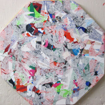 Ζωγραφική με τίτλο "non-peinture." από Gilles Quere, Αυθεντικά έργα τέχνης