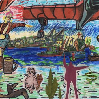 Collages titled "Freedom." by Phil Colisov, Original Artwork, Other