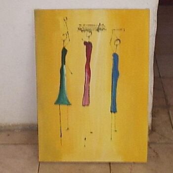 제목이 "le retour des charg…"인 미술작품 Boubacar Sow로, 원작
