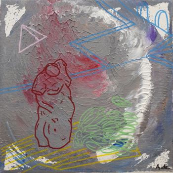 Peinture intitulée "Opéra comique." par Aude Peris, Œuvre d'art originale, Acrylique Monté sur Châssis en bois